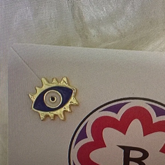 Evil Eye Earrings - Picture 7 of 8